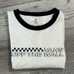 Women’s Vans crop top long sleeve -  S